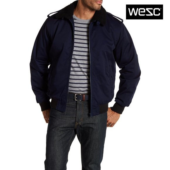 Wesc Other - WeSC Navy Blaze Lumber Men's Jacket